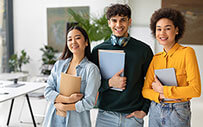 A group of interns.