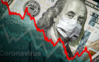 A hundred dollar bill superimposed on a graph.