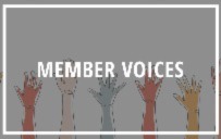 An illustration of volunteers with outstretched hands.
